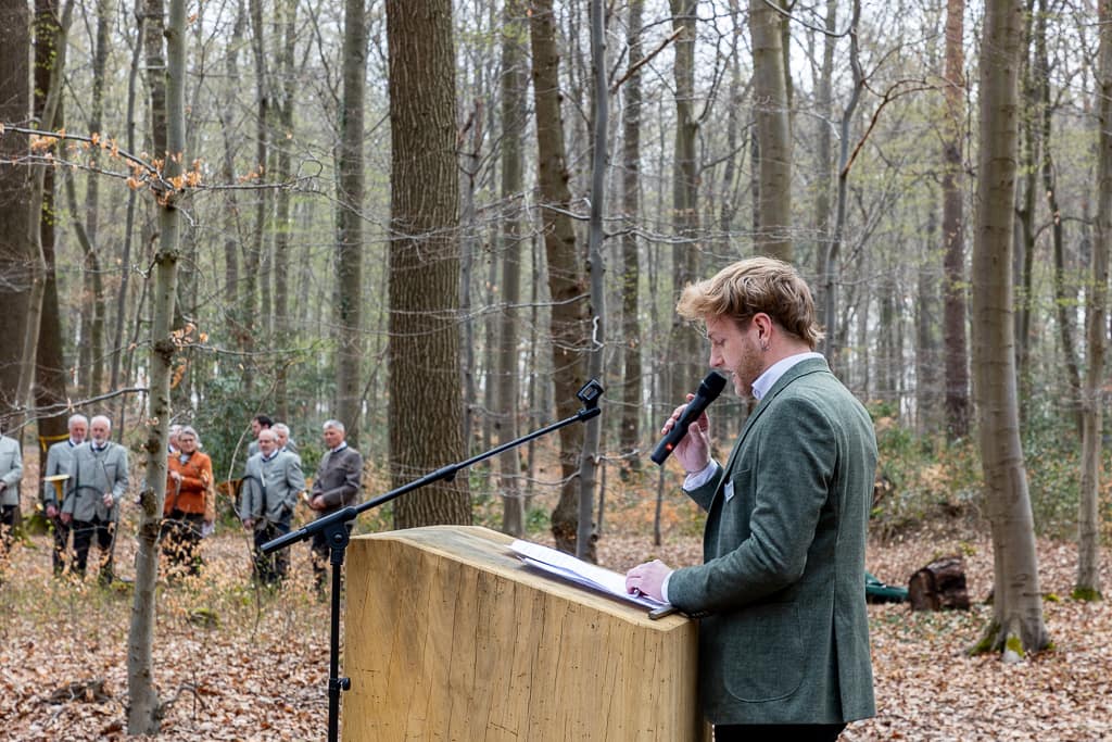 eröffnungsrede im friedwald