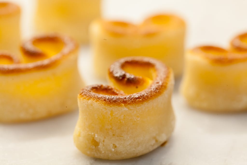 Marzipan nah fotogriert