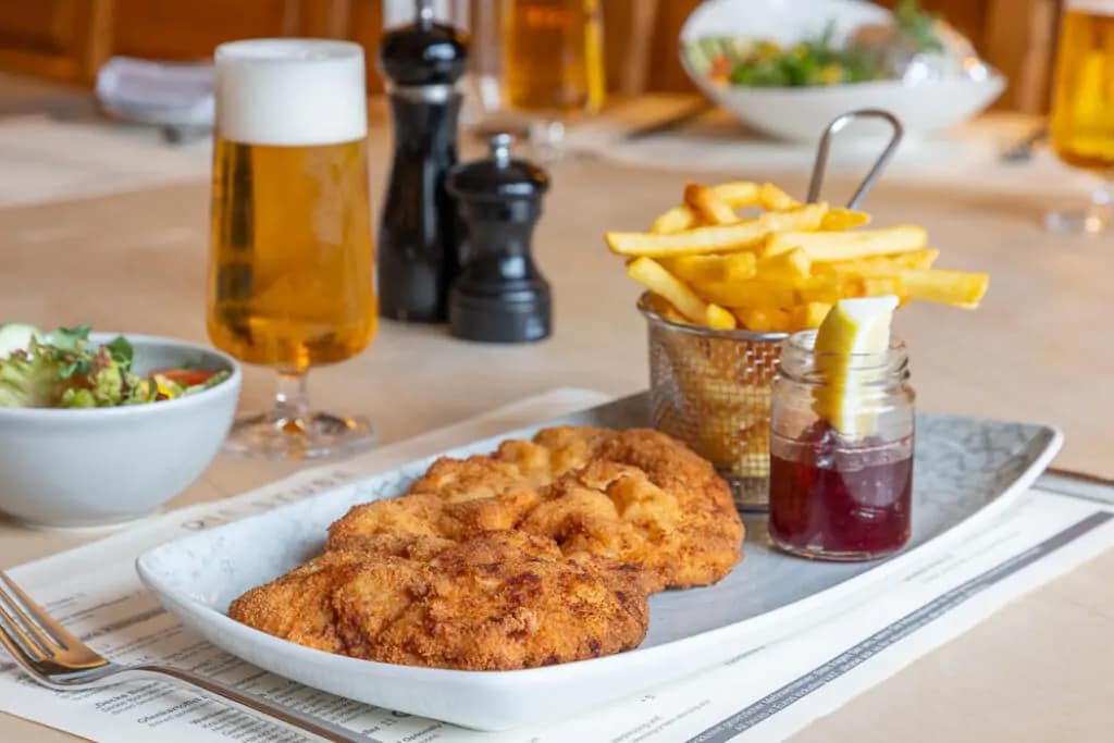 Lekkeres Hotelessen. Schön angerichtet