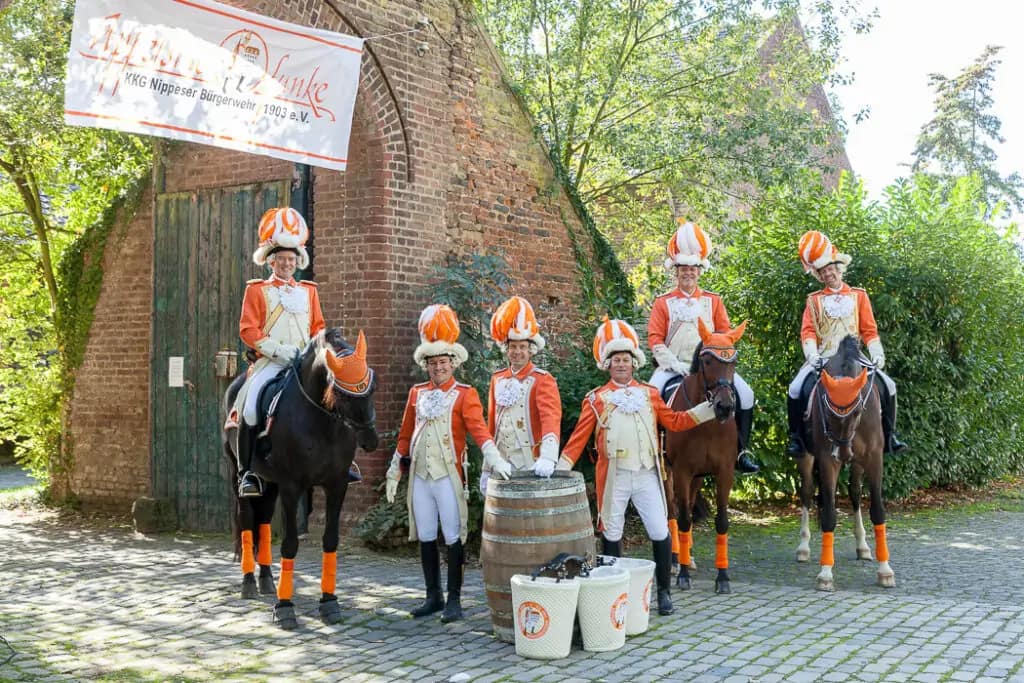 Fotos der Nippeser Bürgerwehr - Karneval in Köln - Gruppenfotos