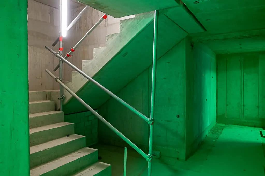 Dokumentation einer Baustelle in Köln Poll