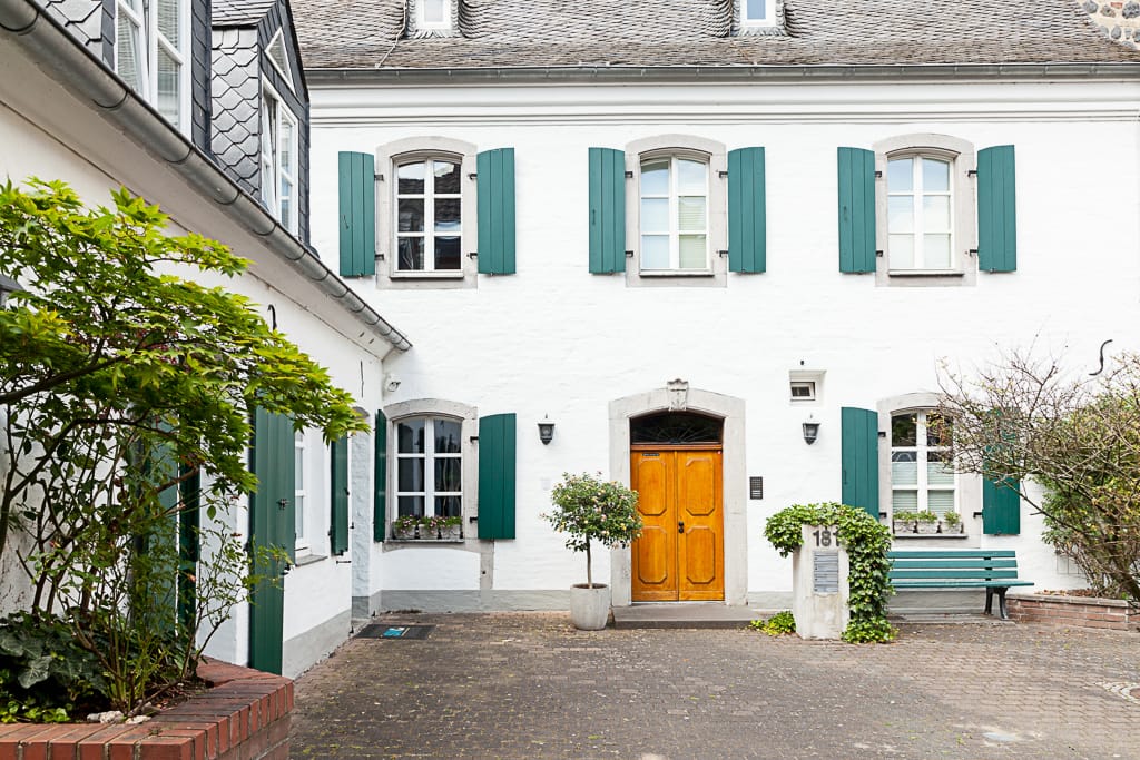 Architekturfotografie. Das Firmengebäude von aussen.