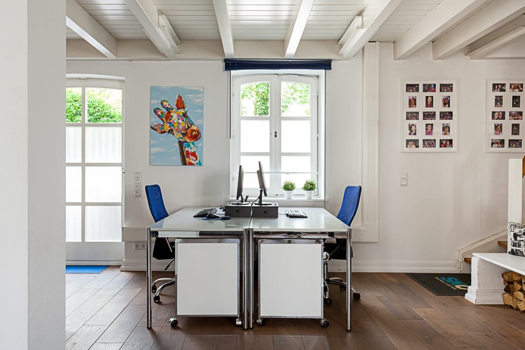 Räumlichkeiten modern und sauber fotografiert