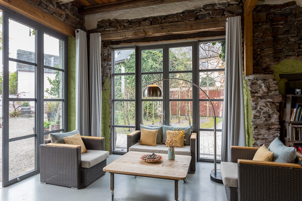 Senhalser Höfe - EIn Restaurant von innen fotografiert