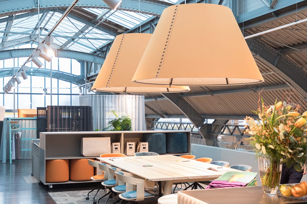 Chillige Lounge in der Design Post