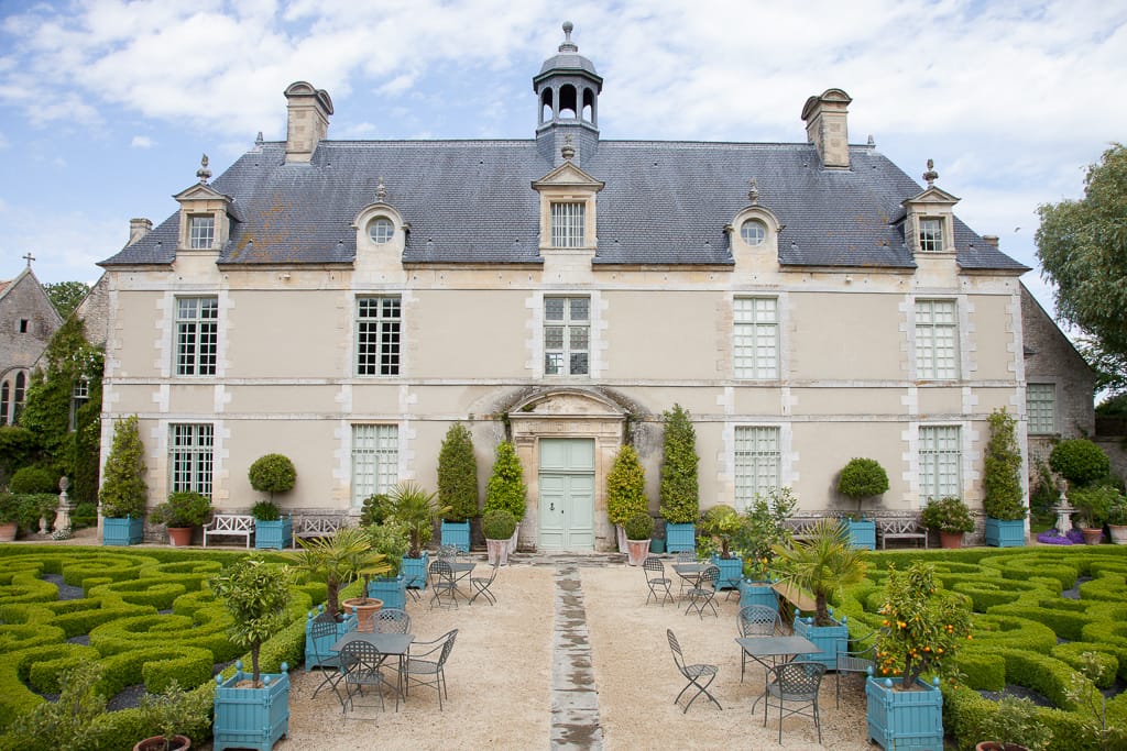 Ein Schloss von aussen fotografiert