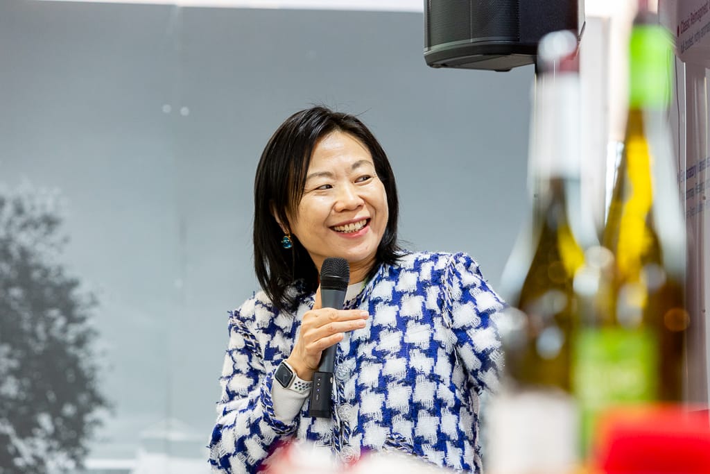 Ein Speeker closeup fotografiert