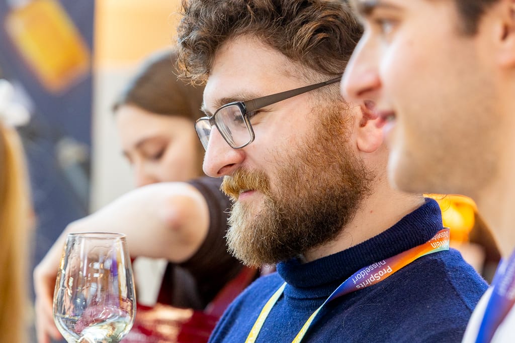 Closeup Foto von Messebesuchern - Messefotograf Manfred Daams