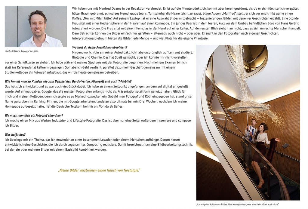 Rheinexklusiv Interview mit Manfred Daams