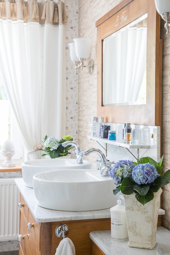 Detailaufnahme des Badezimmers